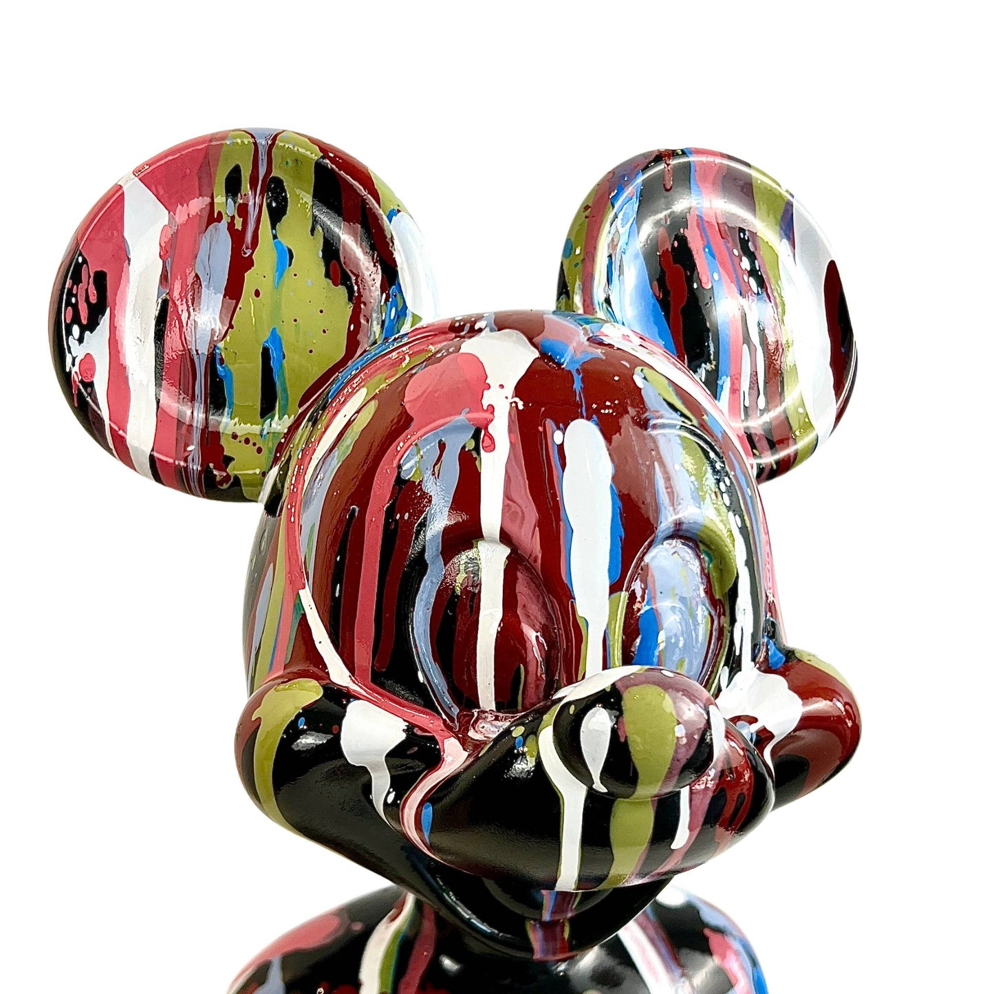 Bold Drip Mickey Unique Sculpture