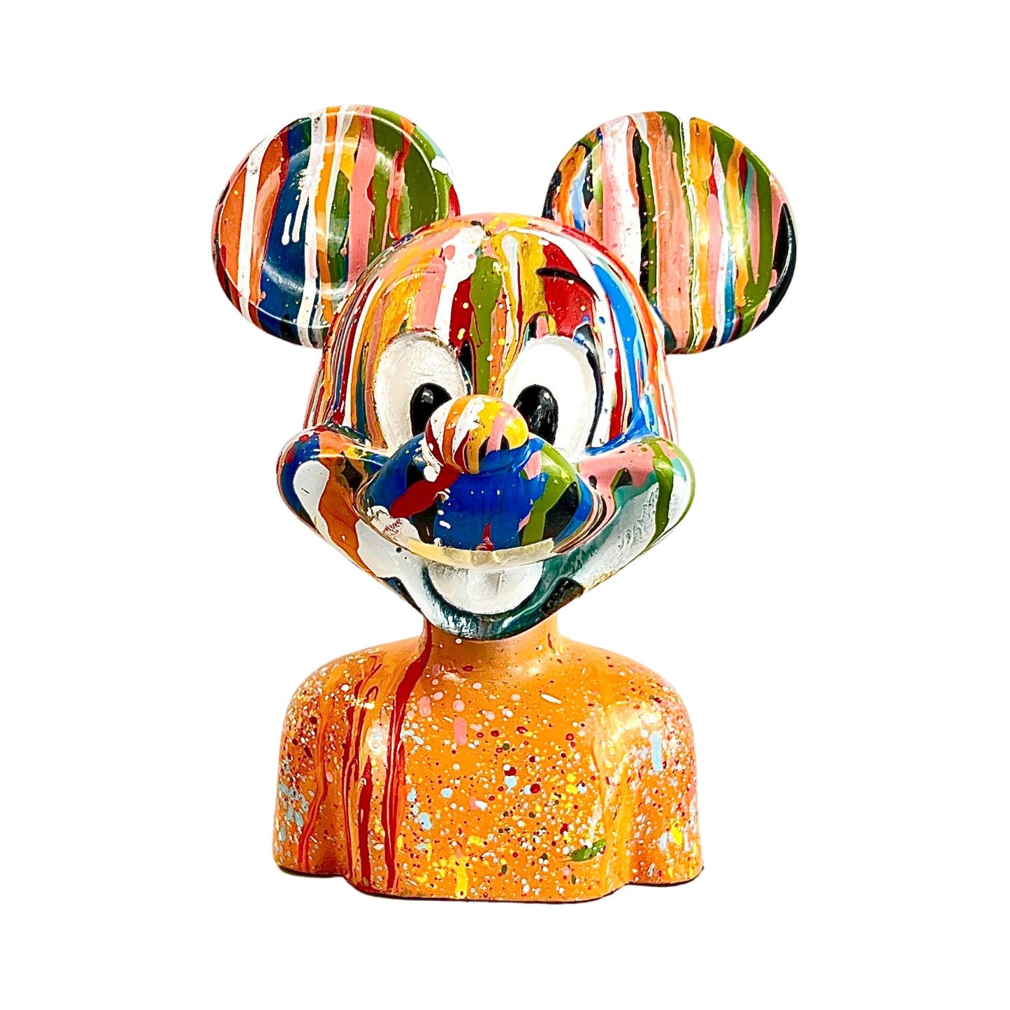 Colour Splash Mickey Unique Sculpture