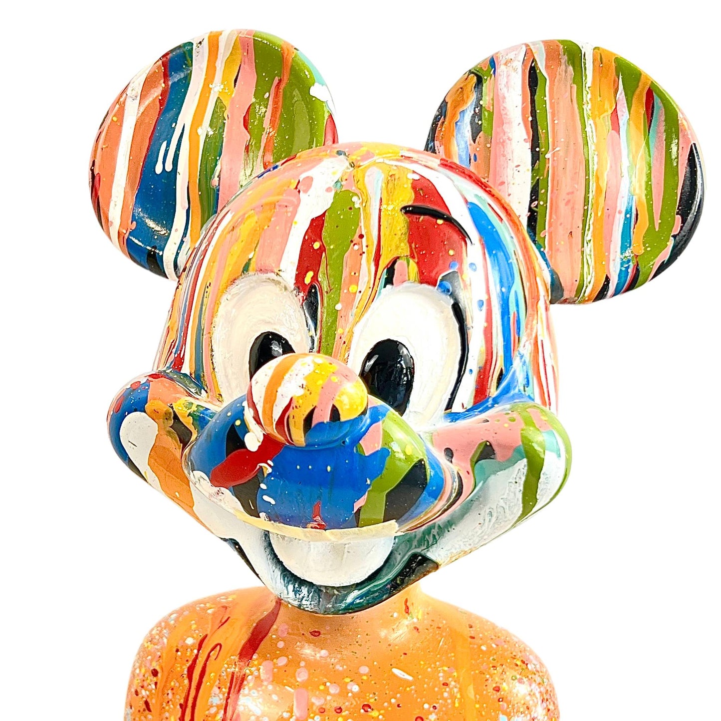 Colour Splash Mickey Unique Sculpture