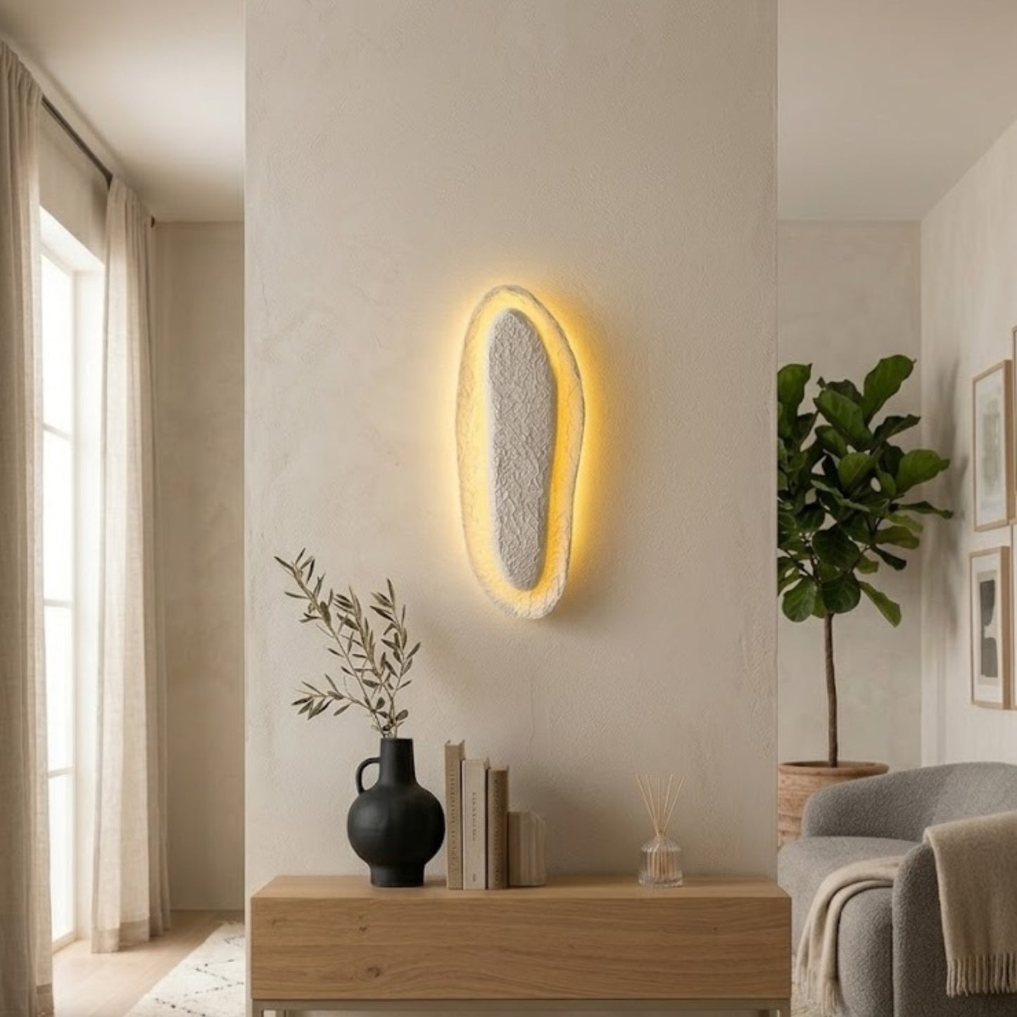 Fiberglass Wall Light A202