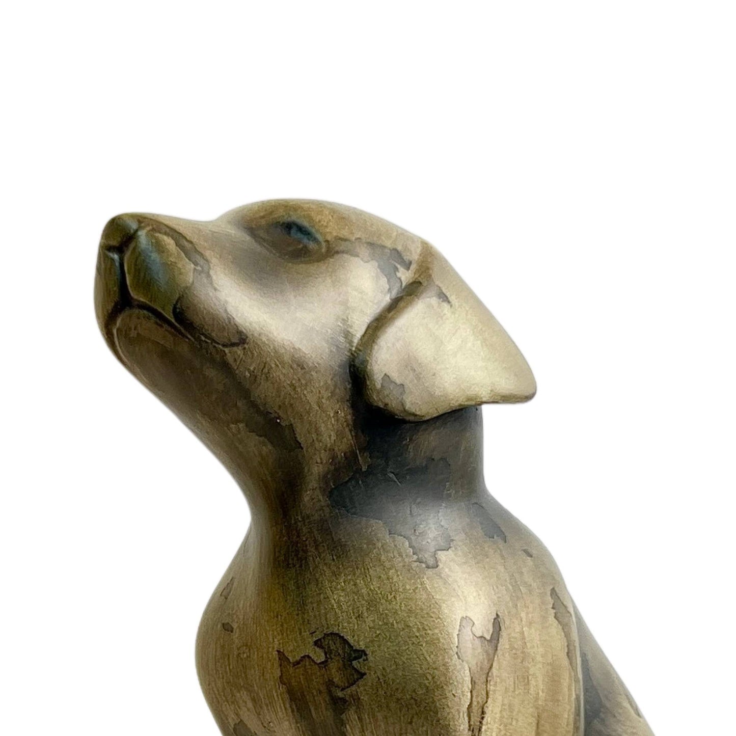 Cosmic Dog Abstract Sculpture - Green
