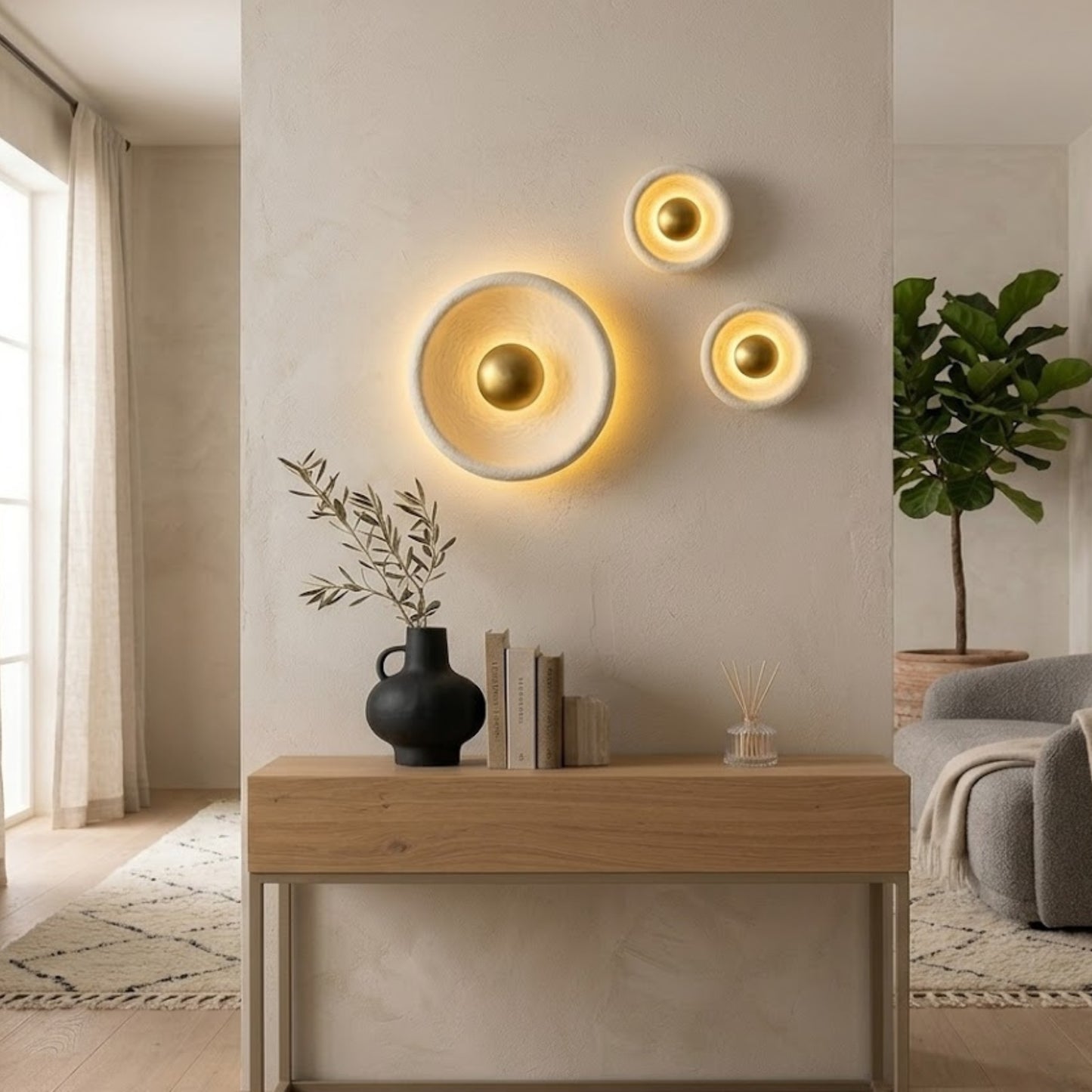 Fiberglass Wall Light A203