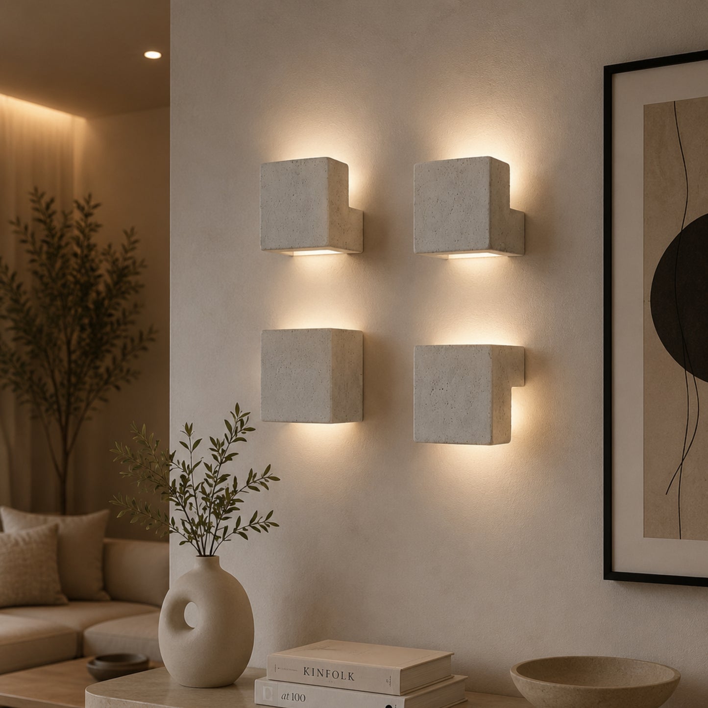 Fiberglass Wall Light A204