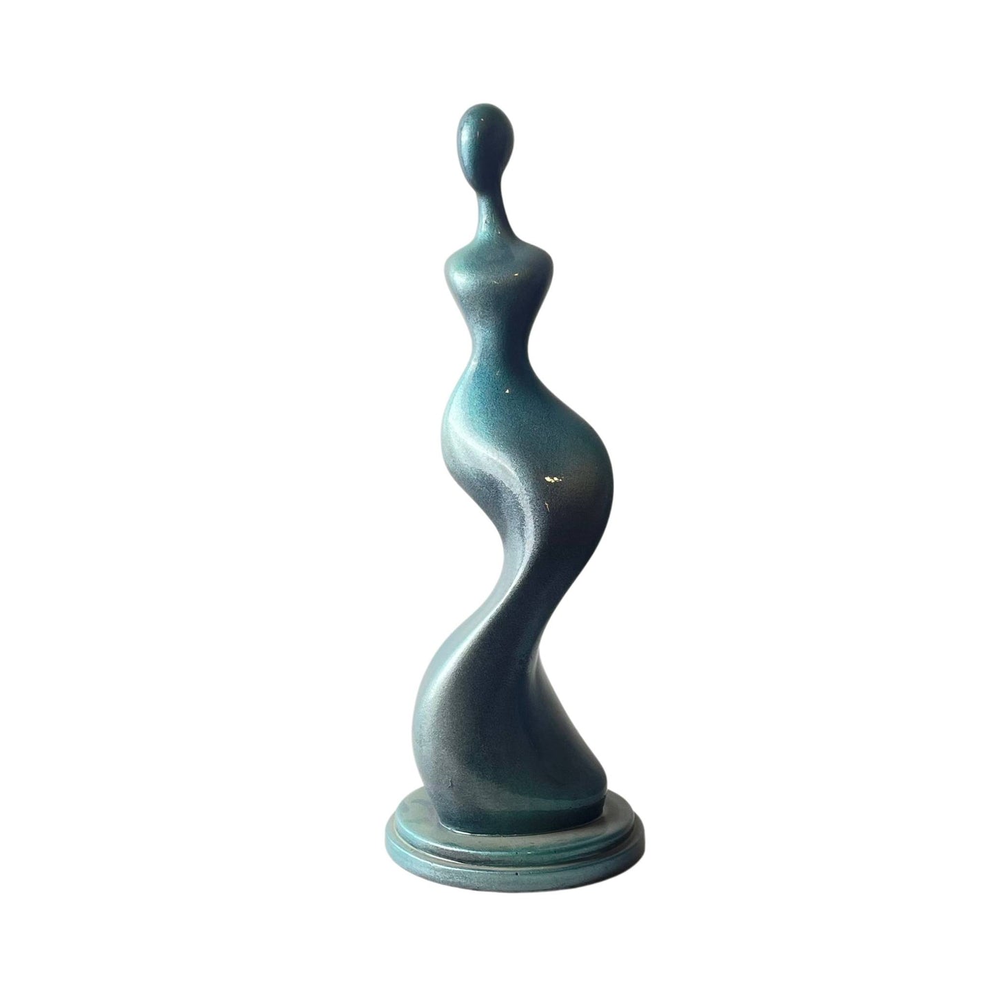 Elegance Abstract Sculpture - Blue