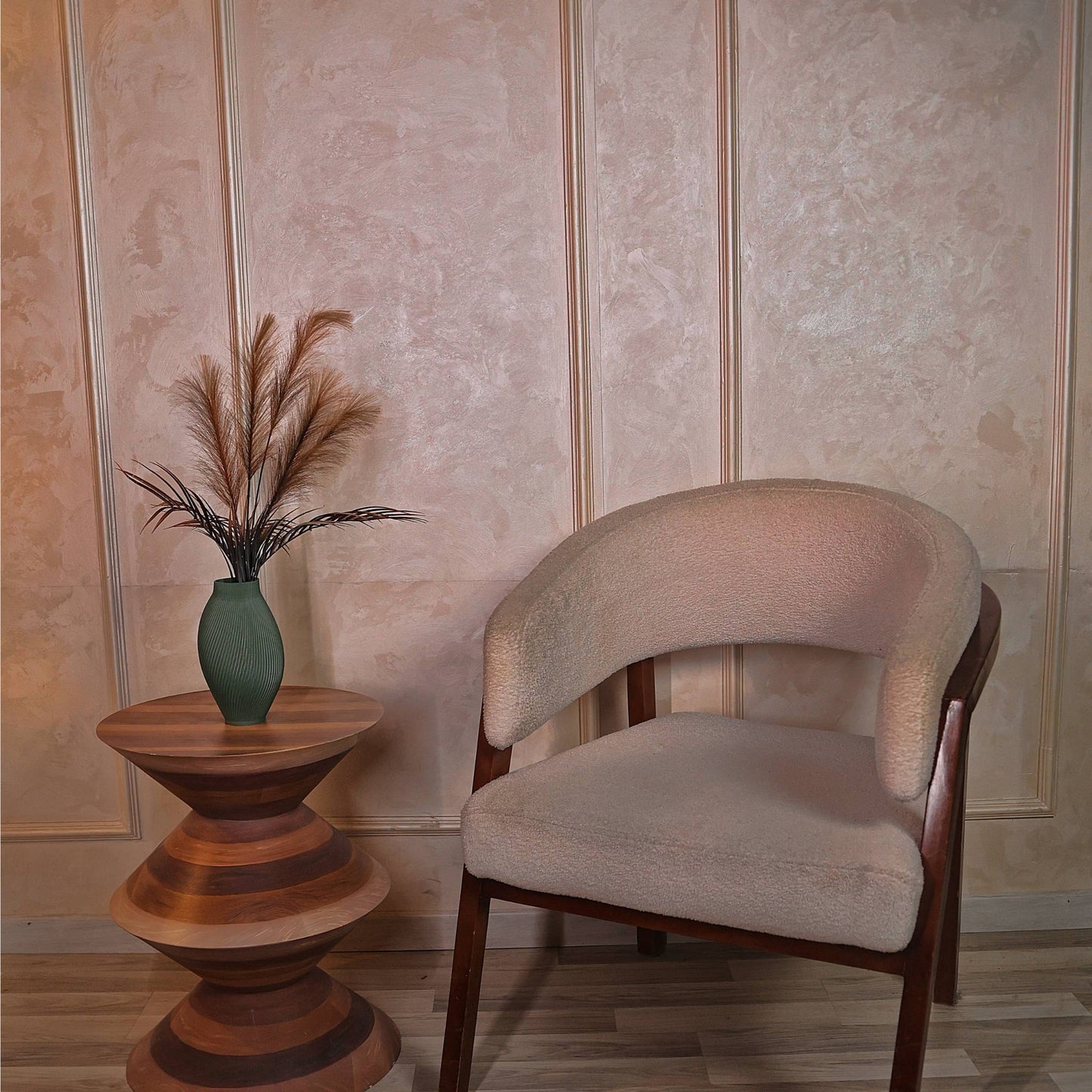 Wood Affect Modern Coffee Table