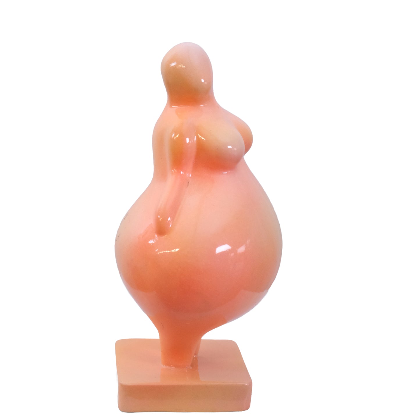 Curves Woman Abstract Sculpture - Hologram