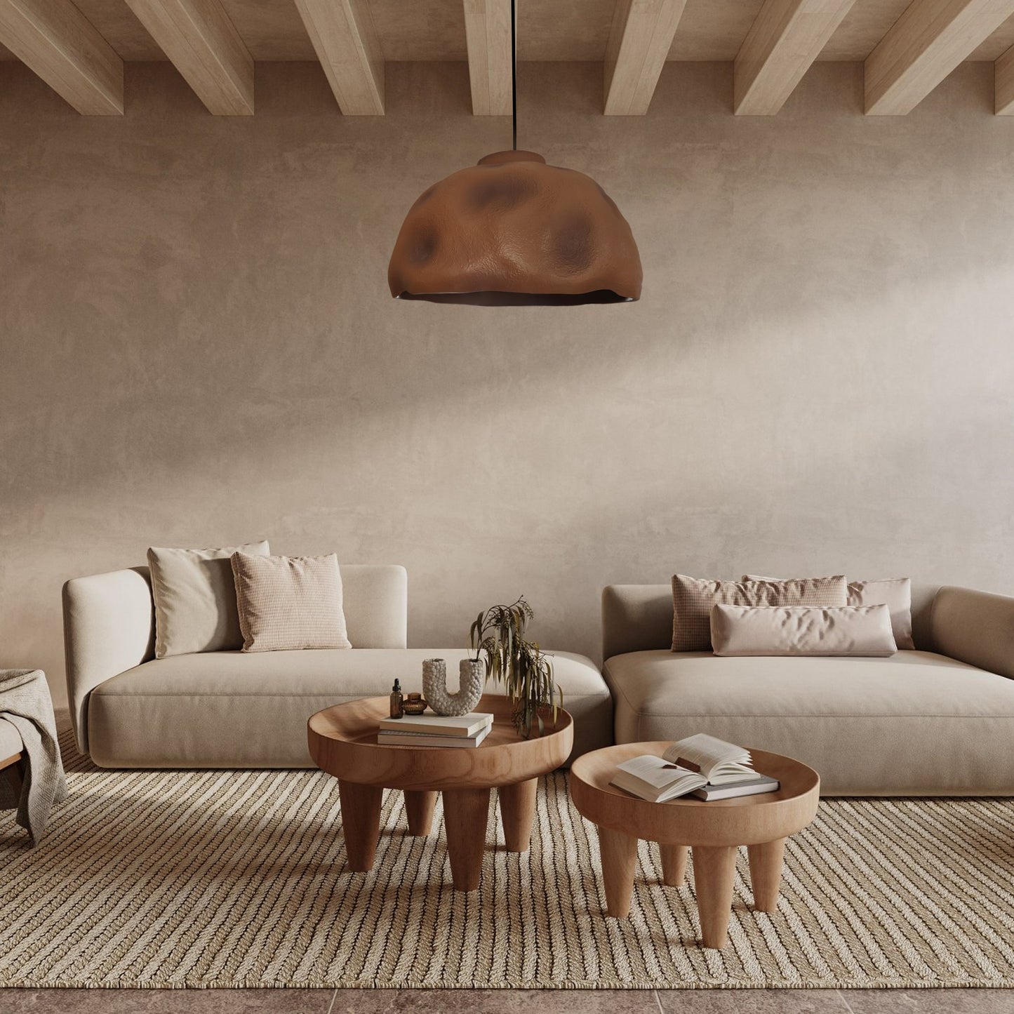 Earthen Dome Pendant Light A103
