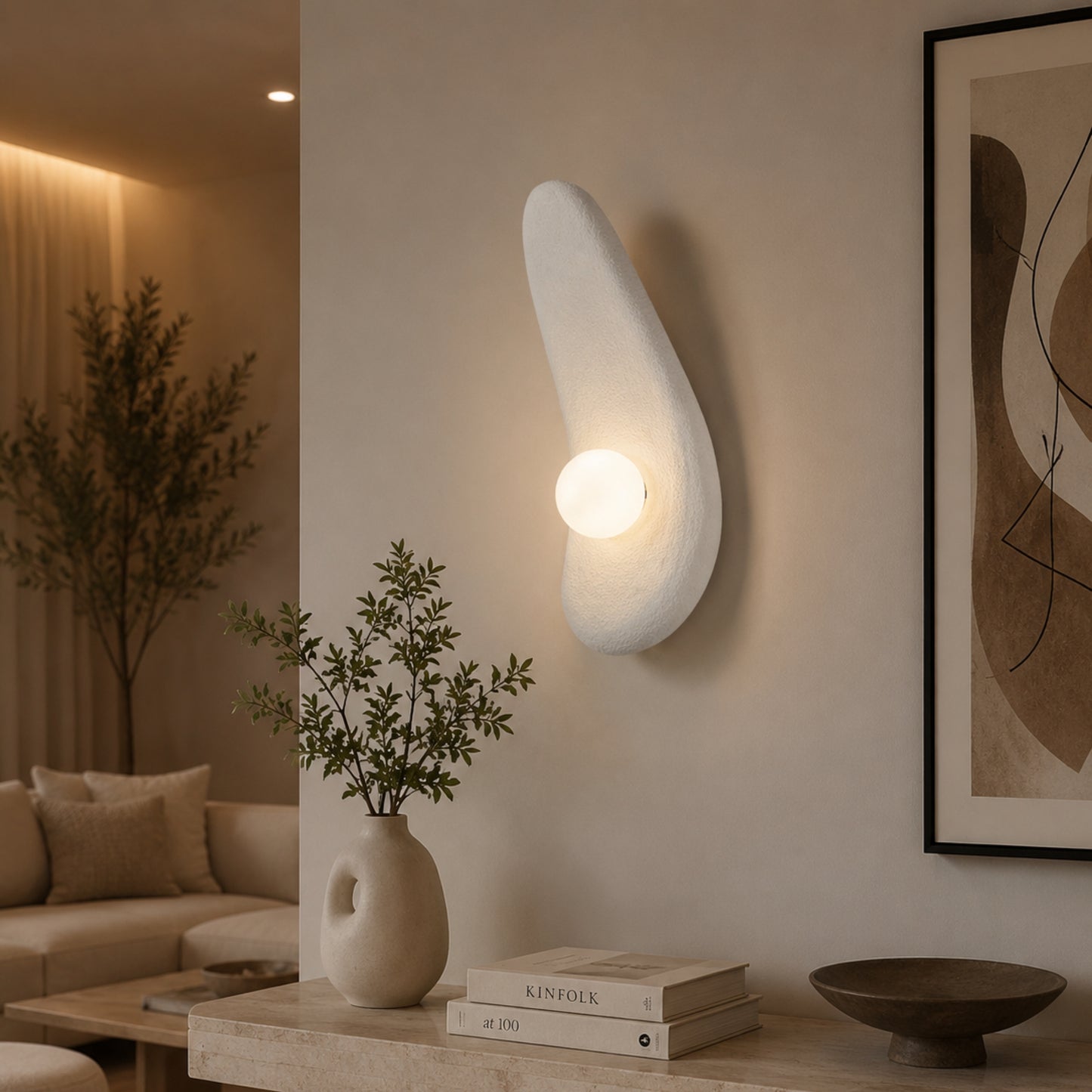 Fiberglass Wall Light A201