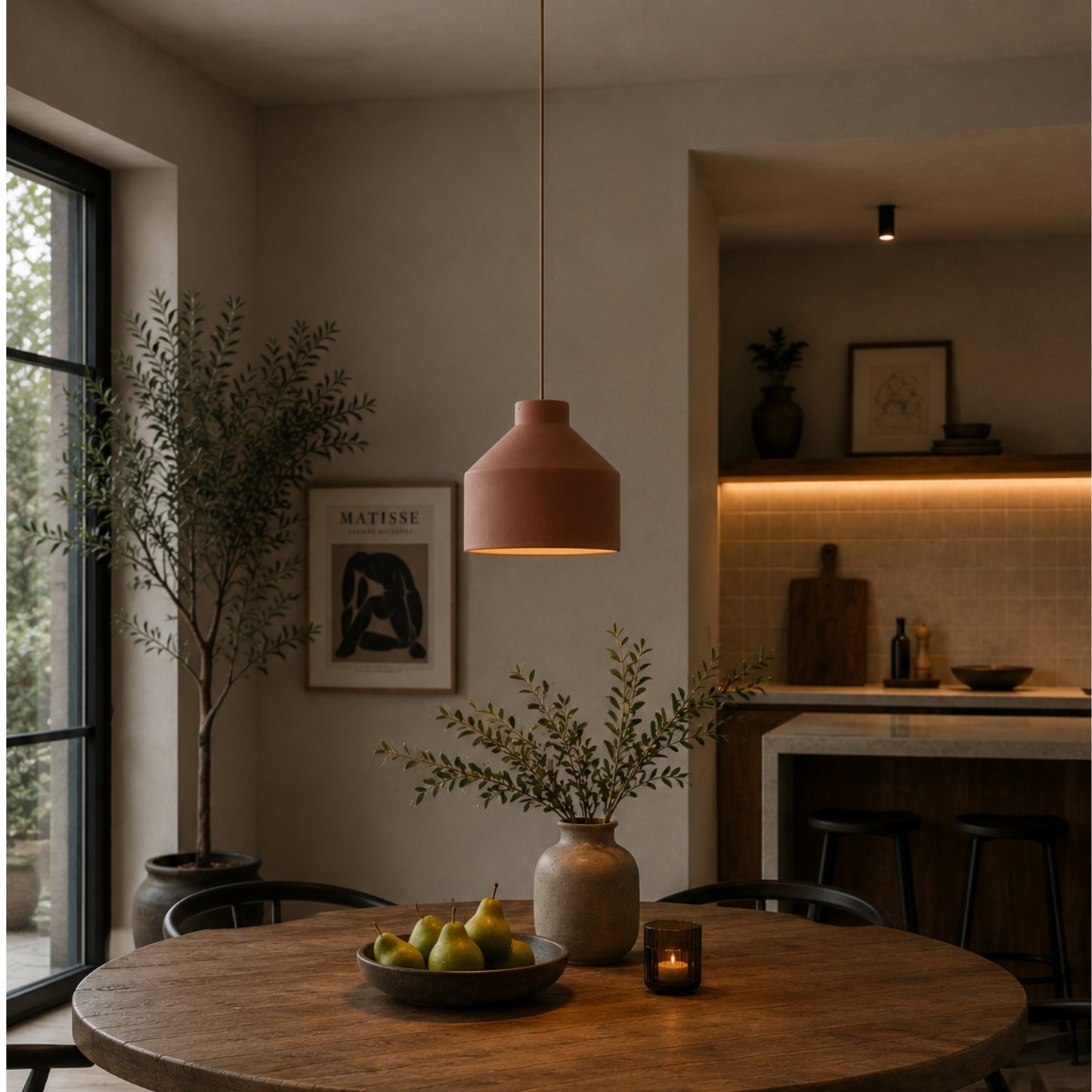 Ceramic Pendant Light C104