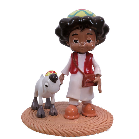 Bakar with His Goat