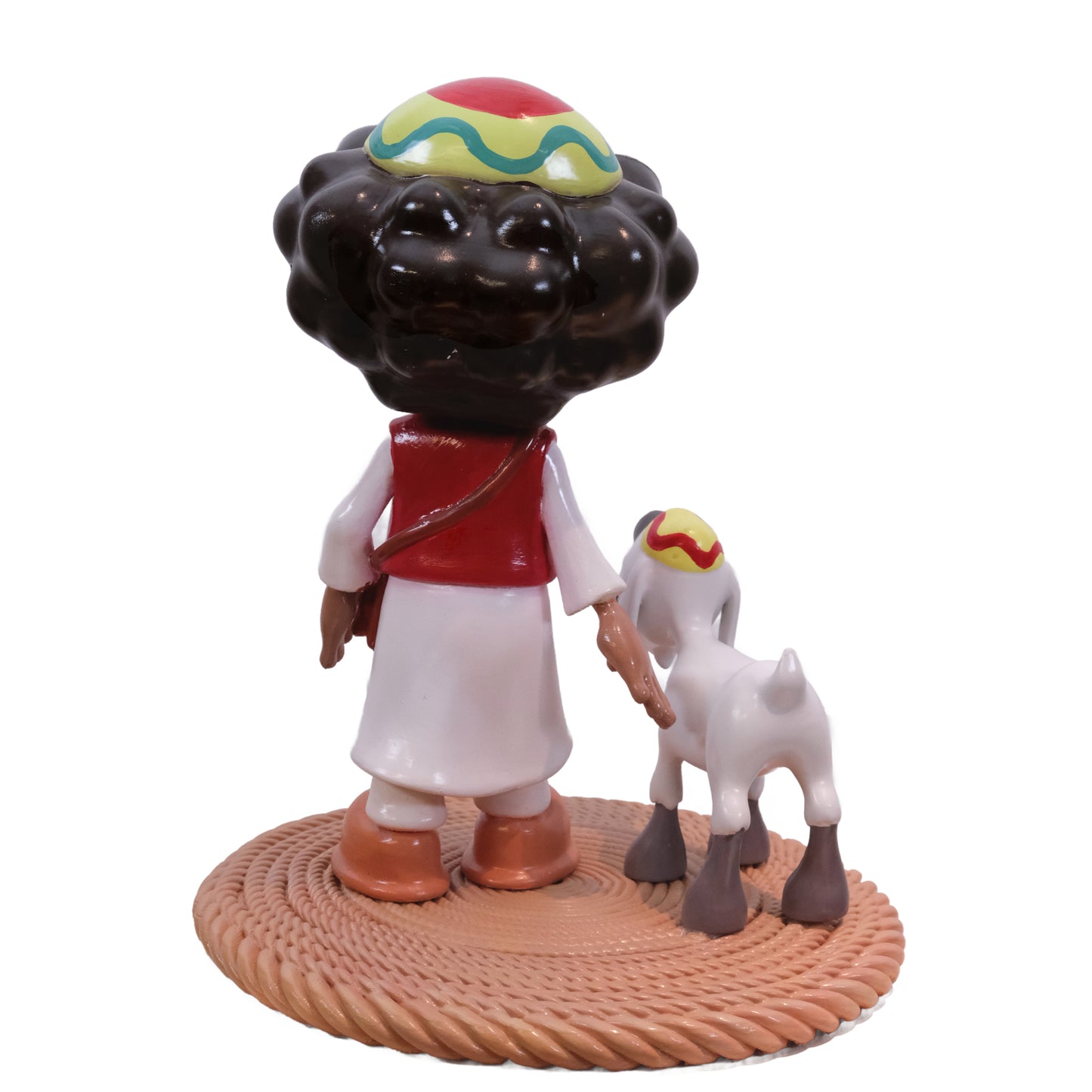 Bakar with His Goat